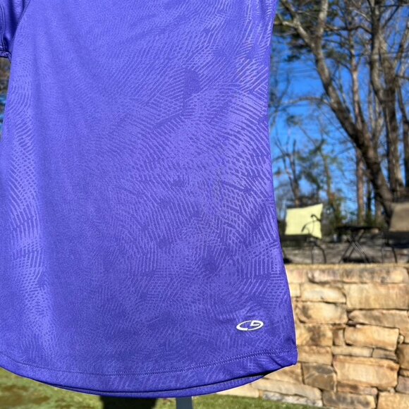 C9 Champions Short-Sleeve, Purple Patterned, Semi-Fitted Tee - Picture 4 of 15